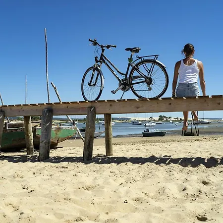 Grande Maison Pour 11 Avec Jardin - 70m Plage Lanton
